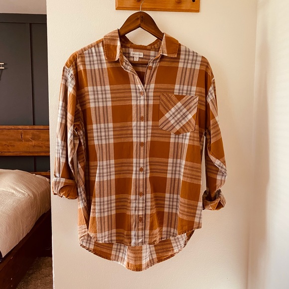 Garnet Hill Tops - Garnet Hill | plaid top